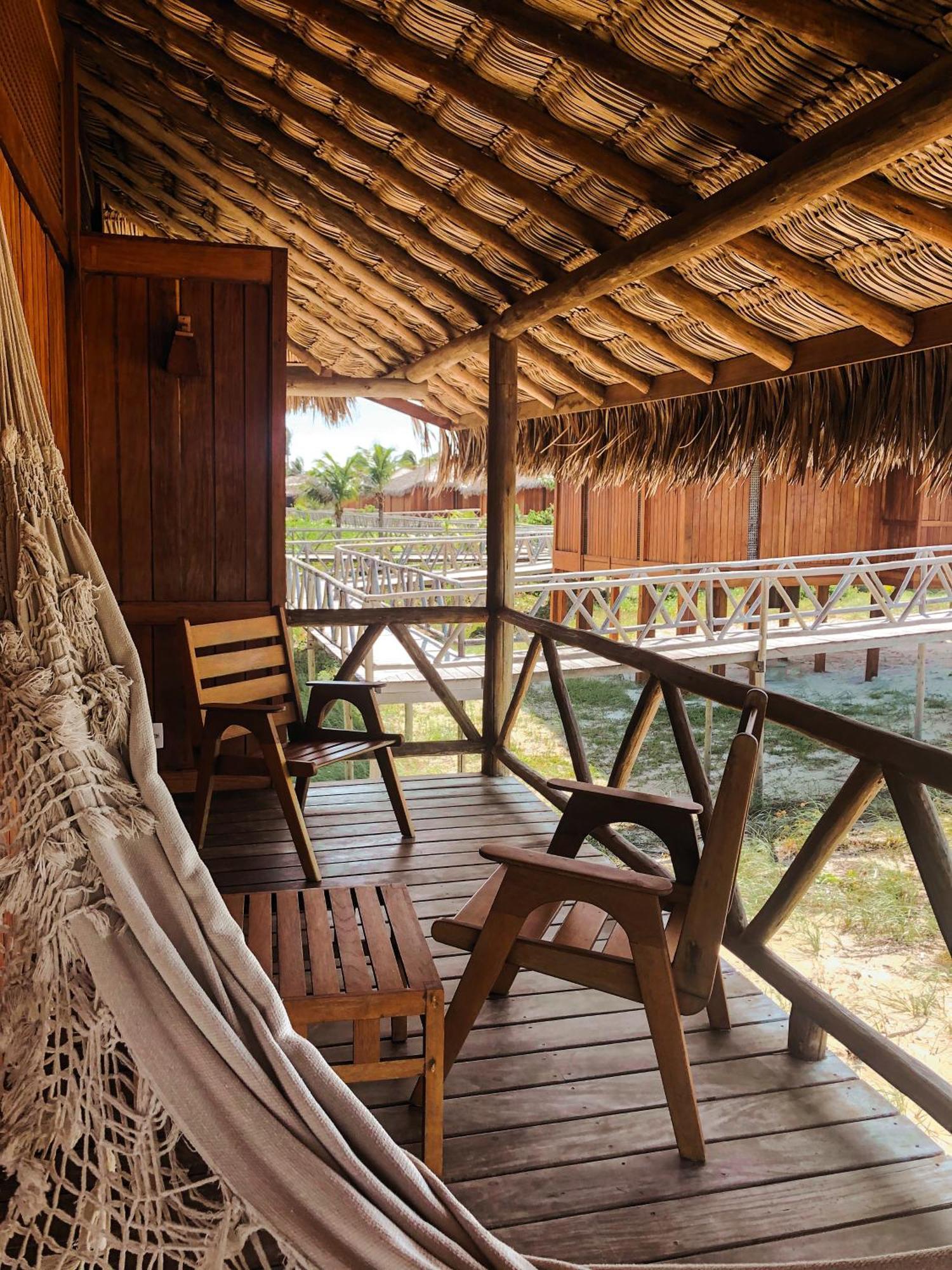 Jaguaribe Lodge E Kite Fortim Exteriör bild