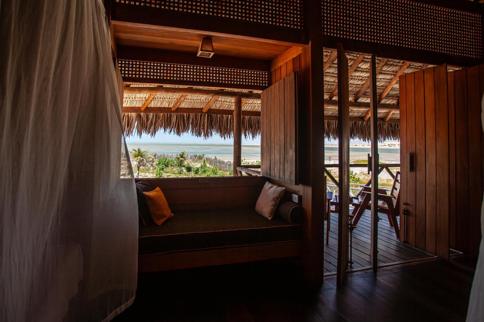 Jaguaribe Lodge E Kite Fortim Exteriör bild