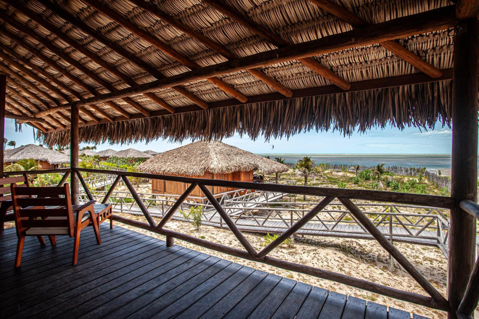 Jaguaribe Lodge E Kite Fortim Exteriör bild