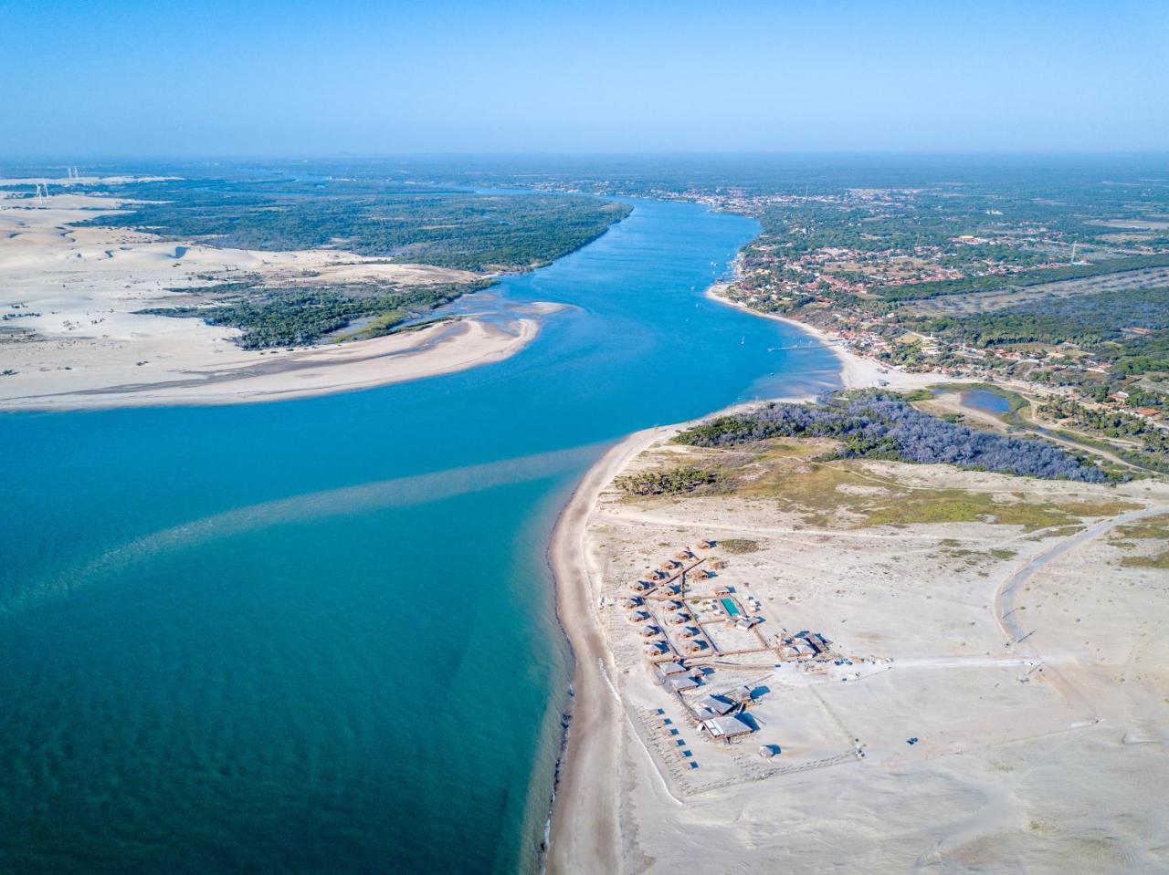 Jaguaribe Lodge E Kite Fortim Exteriör bild